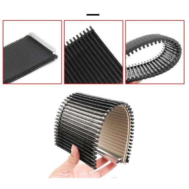 For Volvo XC60 2009-2017 S60 S60L 2011-19 Car Center Console Sliding Shutters Cup Holder Roller Blind Cover Replacement 39868873