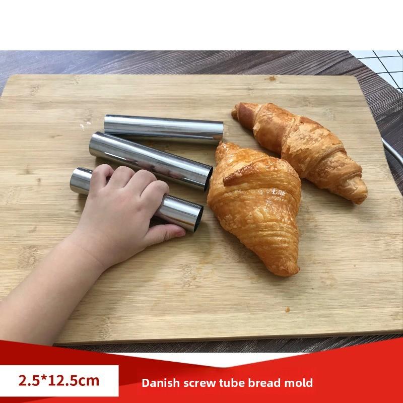Dänische Spiralrohr-Croissant-Croissant-Backformen