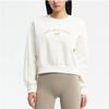 New Balance Women S Signature Semi Crop SweatShirt Nbncd3w822 chooSe 1 Of 2