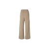 Nike Knitted Sweatpants Women's Khaki Moderate Wide Leg Pants DV4362-258