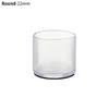 16Pcs 16/19/22/25/30mm Chair Leg Cap Rubber Feet-Protector Pads Non-slip Transparent Table Covers Furniture Leveling Feet Decor
