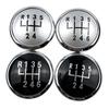 For Volkswagen VW Polo 9N 9N2 (2002-2010) Gear Shift Knob Speed Number Emblem Badge Car Styling Accessories