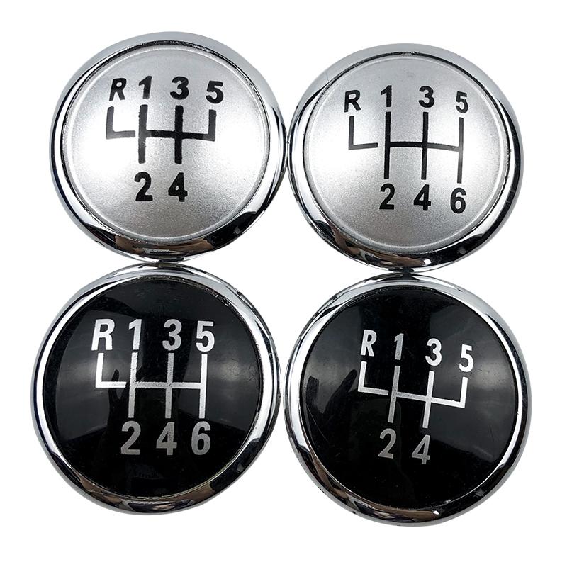 For Volkswagen VW Polo 9N 9N2 (2002-2010) Gear Shift Knob Speed Number Emblem Badge Car Styling Accessories