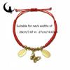 New pet collar, a festive and auspicious necklace for cats and dogs, adjustable for small breeds