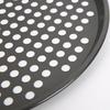 Deouxingguang 36CM Perforated Round Carbon Steel Pizza Pan Set