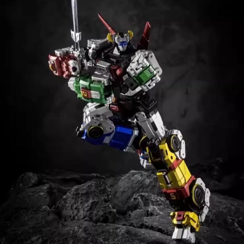 Transformation Toy MICRO COSMOS MC-01S ELVIS Voltron Metal Spray Paint Edition War God Action Figure in Stock