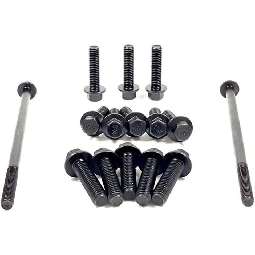 

Oil Pan Bolt Kit Set for Holley 302-1 302-2 302-3 LSX 5.3L 6.0L 6.2L Camaro Z28 Truck LS1 LM7 LR4 LQ4 LS6 L59 LQ9 LM4 L33 LS2 LH6 L92 L76 LS3 L98 L9H