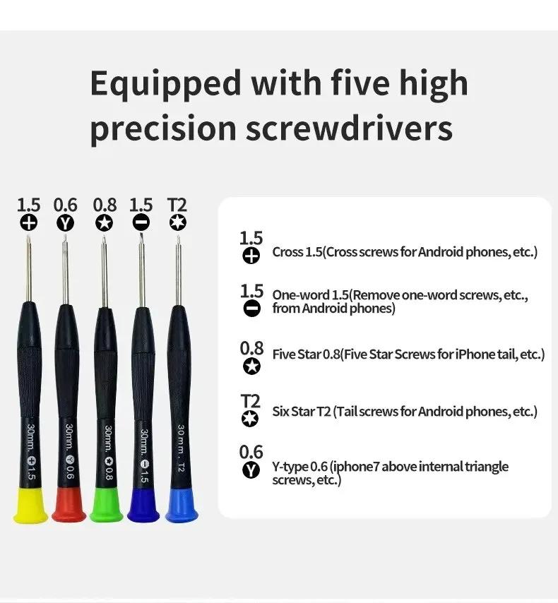 22 in 1 Universal Handy Reparaturwerkzeug Set Handy iPad Laptop Schraubendreher Wartungsset Reparaturwerkzeuge Öffnungsset