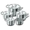 Batterie de cuisine - zwilling - twin classic - 5 pièces - acier inoxydable - compatible induction