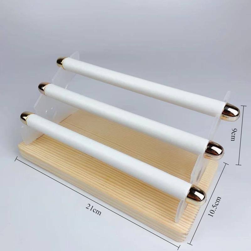 Rings Jewelry Displays Rack Acrylic Jewellery Showcase Stand Jeweler Multilayer Ring Storage Shelf Live Pictures Display Props