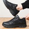 Spring Autumn Waterproof Anti Slip Men's Shoes Are Casual Simple Comfortable Wear-resistant Dirt Resistant Workwear Shoes