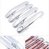 For Toyota Yaris XP130 Vitz 2012~ Chrome Door Handle Cover Car Accessories Stickers Trim Set 2013 2014 2015 2016 2017 2018