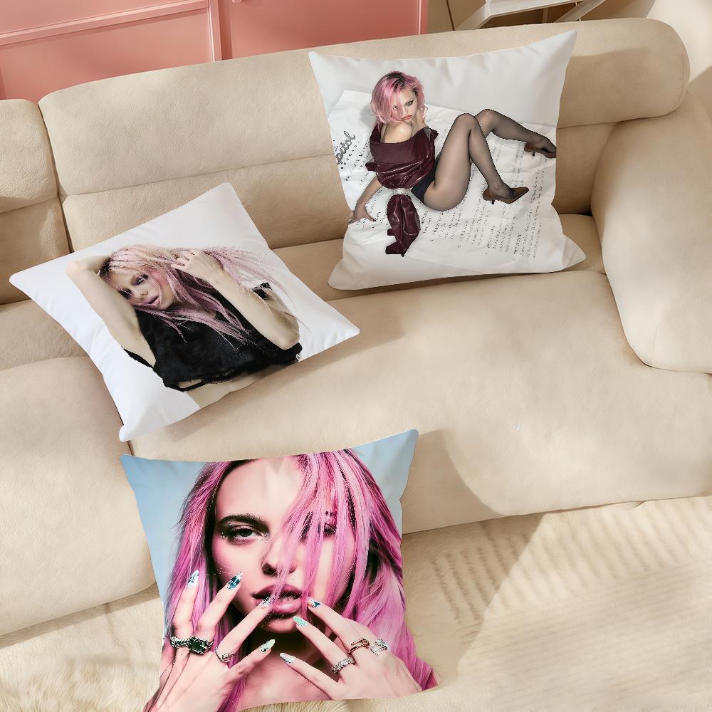 Singer Adela Jergova The Provocateur Pillow Case Suitable For Bedrooms Living Rooms Cars Home Decoration
