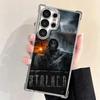 S-Stalker Game Cool Plating Phone Case For Samsung Galaxy S24 S25 FE S26 Edge S23 Ultra S22 S21 Plus S20 Anti-Fall Airabag Cover