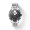 Stainless Steel Black Dial Men's Fashion Watch T063.907.11.058.00