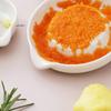 White Ceramic Portable Ginger Grater Hand Grinder Garlic Masher Kitchen Tool Simple Style Porcelain Carrot Grinding