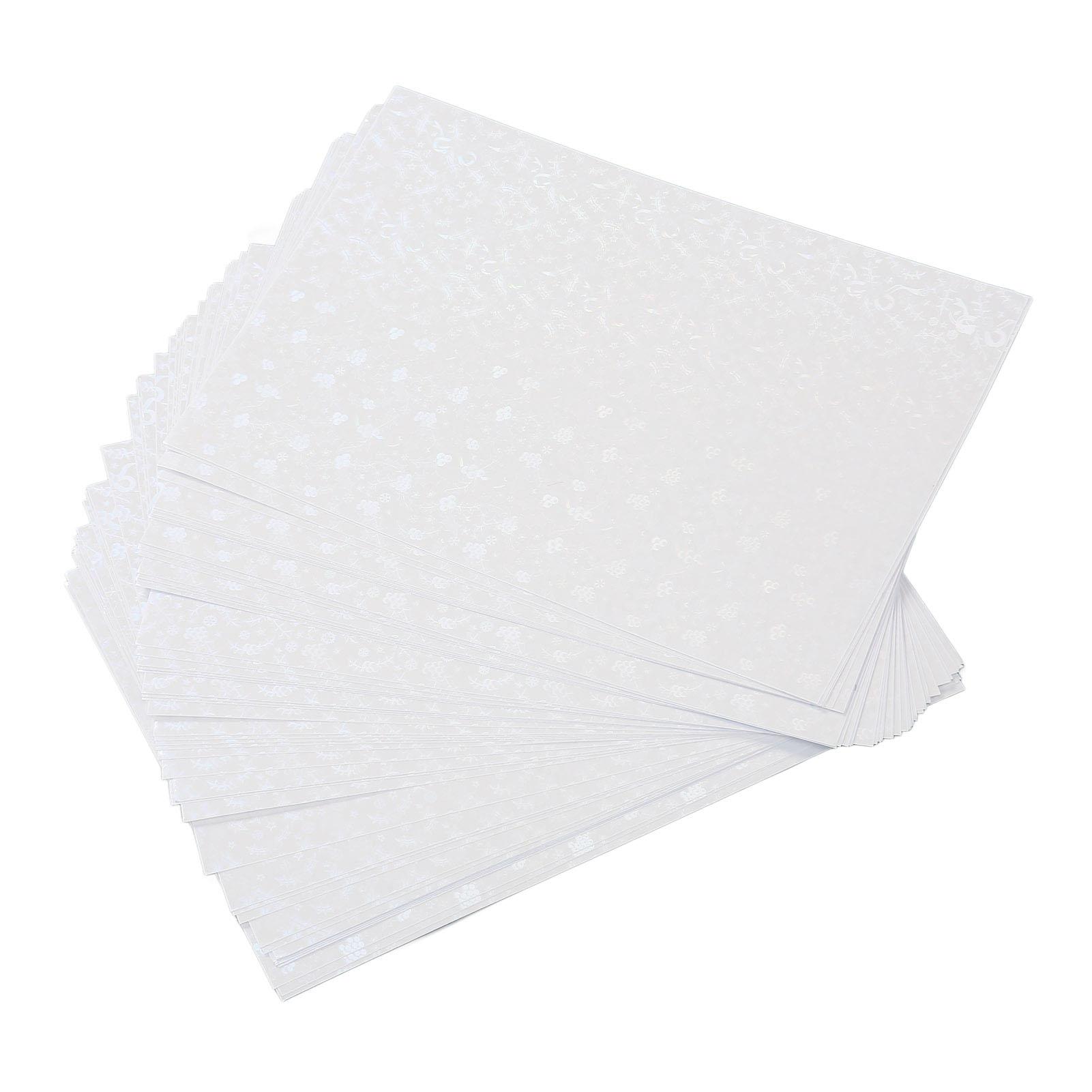 

50 листов А4 голографический холодный ламинат листы режущие водонепроницаемый DIY самоклеящаяся ламинирующая пленка