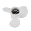11x15in Outboard Propeller High Thrust 3 Blades 13 Tooth RH Replacement for Yamaha Outboard Engines 25‑60HP