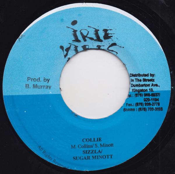 

7inch Record SIZZLA & SUGAR MINOTT - Collie NONE Irie Vibes Jamaica Reggae, Ska & Dub Used