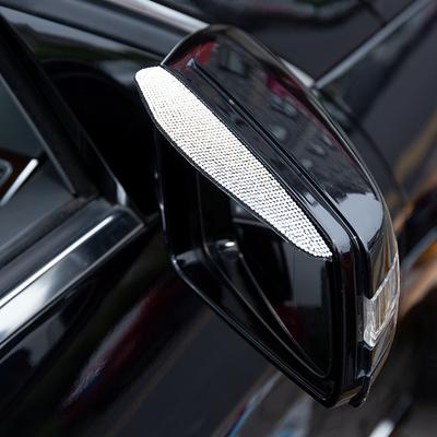 2 ks Kamínkový Kryt Zpětného Zrcátka do Deště Vodotěsný Kryt Zpětného Zrcátka Sluneční Clona Stínítko Ochrana proti Dešti Auto Příslušenství