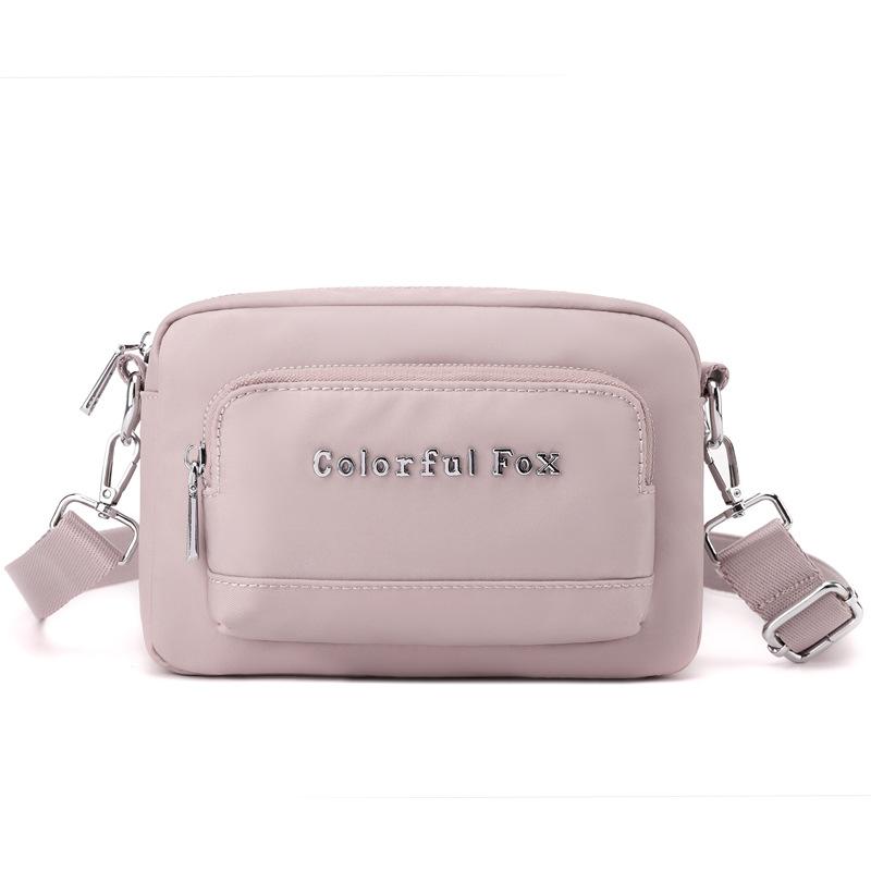 

Colorful Fox summer new women s shoulder bag fashionable and simple multi-layer casual bag versatile mobile phone messenger bag
