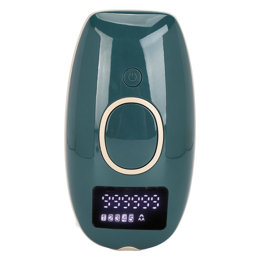 Hair Depilator Red Ray Cooling Portable IPL Hair Removal Device for Home Dark Green 100?240V