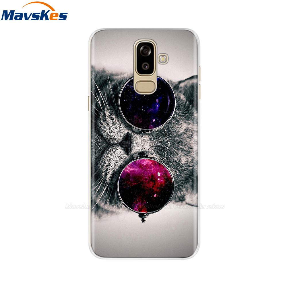 For Samsung Galaxy J8 2018 Case j810 j810f sm-j810f Silicone Funda Back Cover Soft TPU Case For Samsung Galaxy J8 2018 J 8 Cover