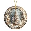 Dream Christmas Tree Ornament Sparkling Acrylic Hanging Decoration with Golden String Festive Keepsake Gift