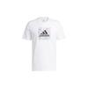 T Shirts Men's White Crew Neck Moderate Straight Fit IB9426
