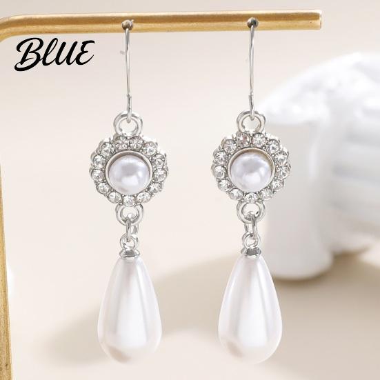 Mixed Match Jewelry Set 3Pcs/Set Women Rhinestones Inlaid Imitation Pearls