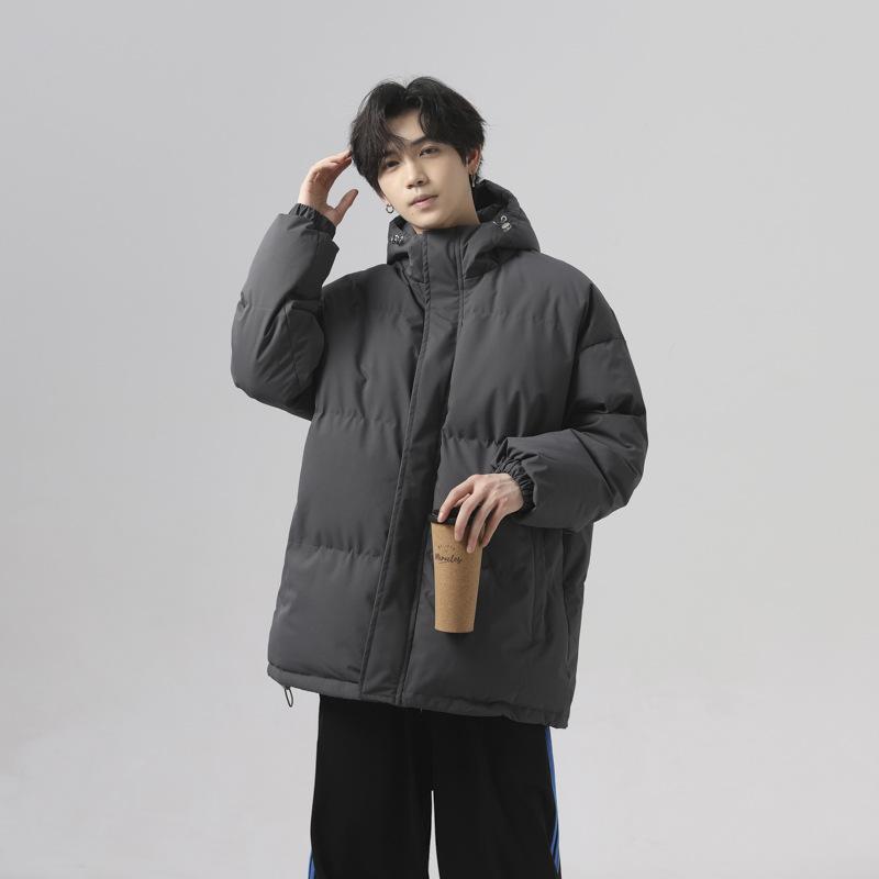 Cotton Clothing Men and Women with The Same Paragraph Winter Loose Hooded Waterproof Cotton Jacket Cotton Jacket Couples Coat Warm Winter Thickening