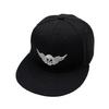 Skull Wings Embroidery Fashion Baseball Cap Men'S And Women'S Flat Street Dance Hip Hop Hat