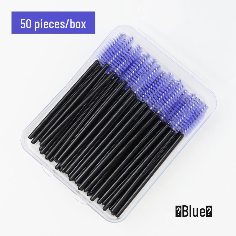Portable Extra Fine Disposable Eyebrow & Eyelash Spiral Brush for Extensions