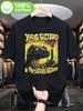 T-shirt ZX Homme King GizzardThe Lizard Wizard Groupe 100% Coton Motif Dinosaure Psychédélique Manches Courtes Col Rond