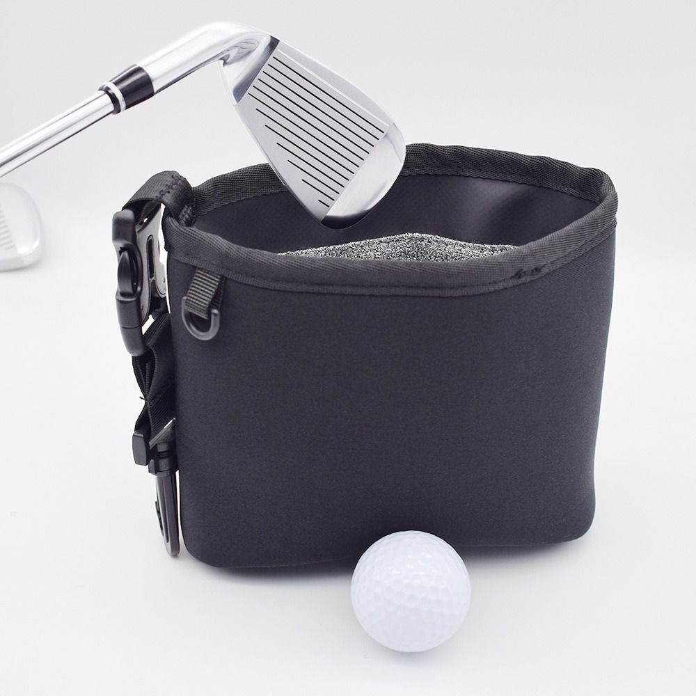 Portable Golf Cleaning Bag Washable Golf Ball Wash Bag  Golf Club Bag Accessories