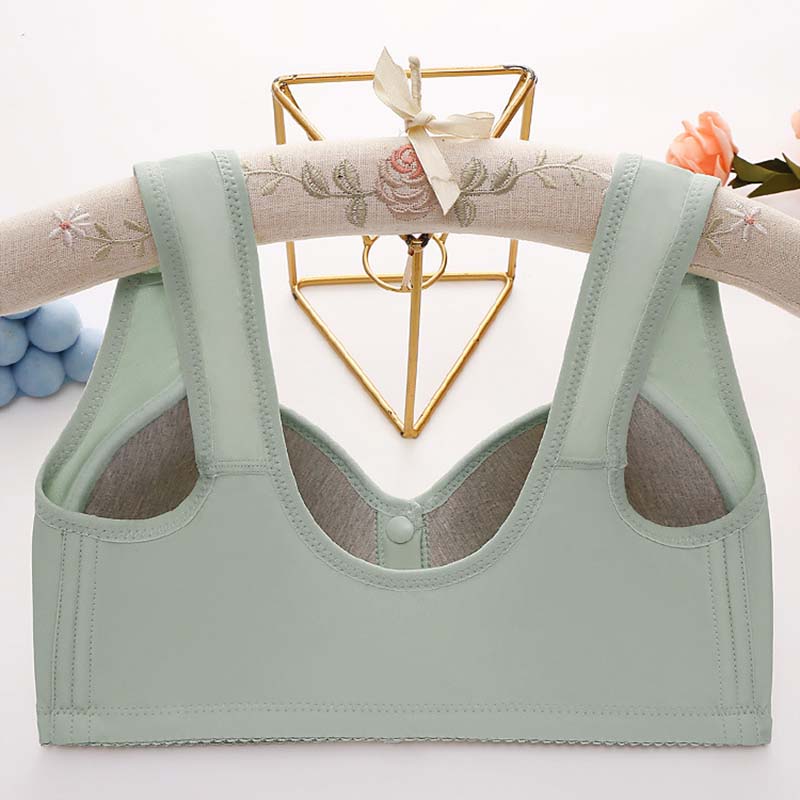 Feste Cup vorne offene Schnalle Mittleren Alters und ältere Unterwäsche weibliche große Größe ohne Stahlring BH dünne Abschnitt Unterhemd Typ BH