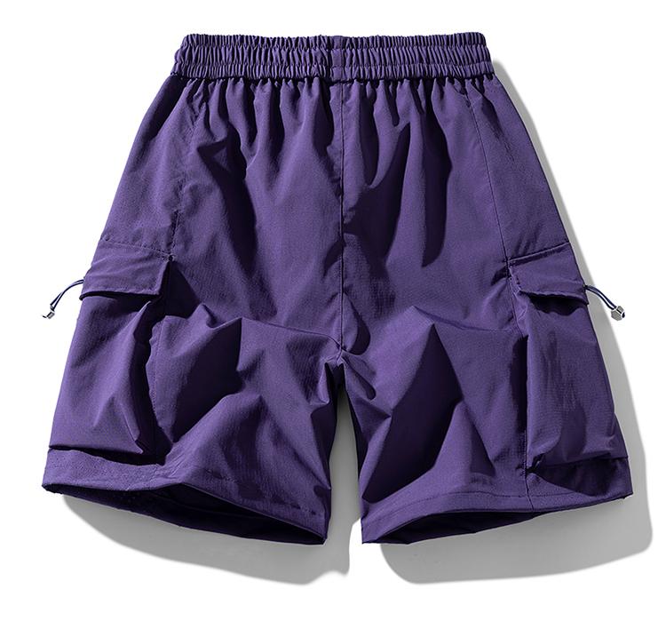 Men's Casual Shorts, Ice Silk Outdoor Workwear Shorts, Men's Quick Drying Shorts, Loose Sports Pants