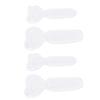 4 Pcs Heel Pads for for Too Big Shoes Anti Slip Heel Grips Liners Soft Cushion Heel Protector Pads Transparent