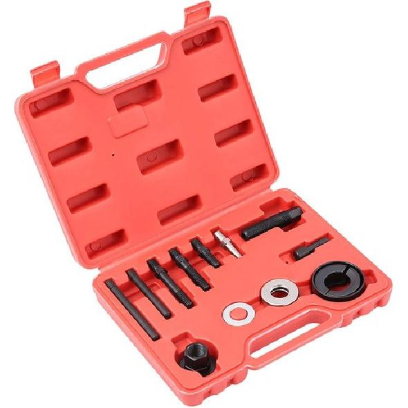 12 Pcs Pulley Puller Remover & taller Kit Power Steering Pump Alternator Pull