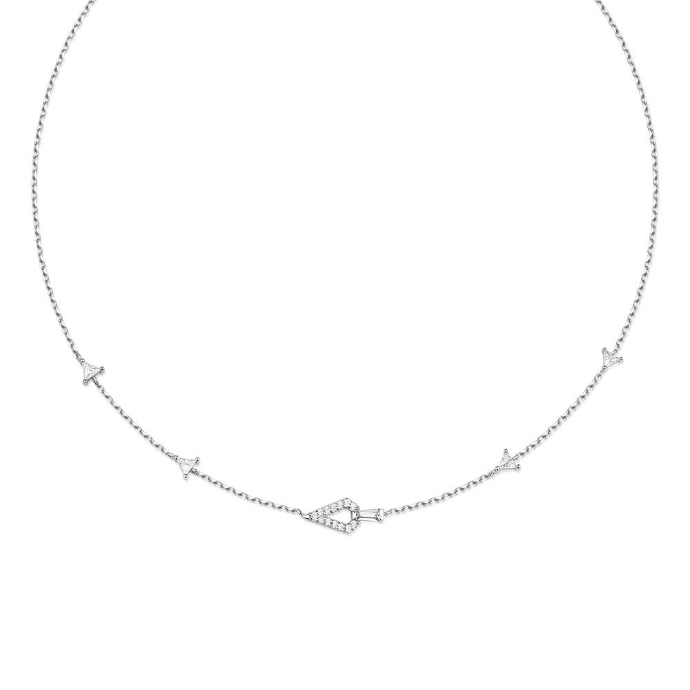 Ania Haie Geometric 925 Silver Necklace N059-03H
