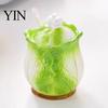 Decorative Lard Crock Ceramic Cabbage Shaped Jar with Lid Spoon, 350ml Kitchen Sealed Seasoning Container Container, Multi Purpose Storage Pot
