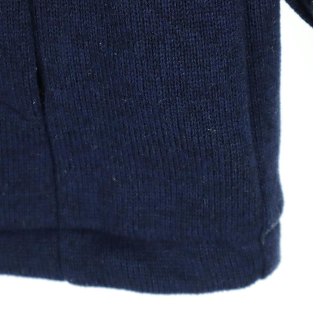 Foxfire knit Zip jacket L Navy Men's Used
