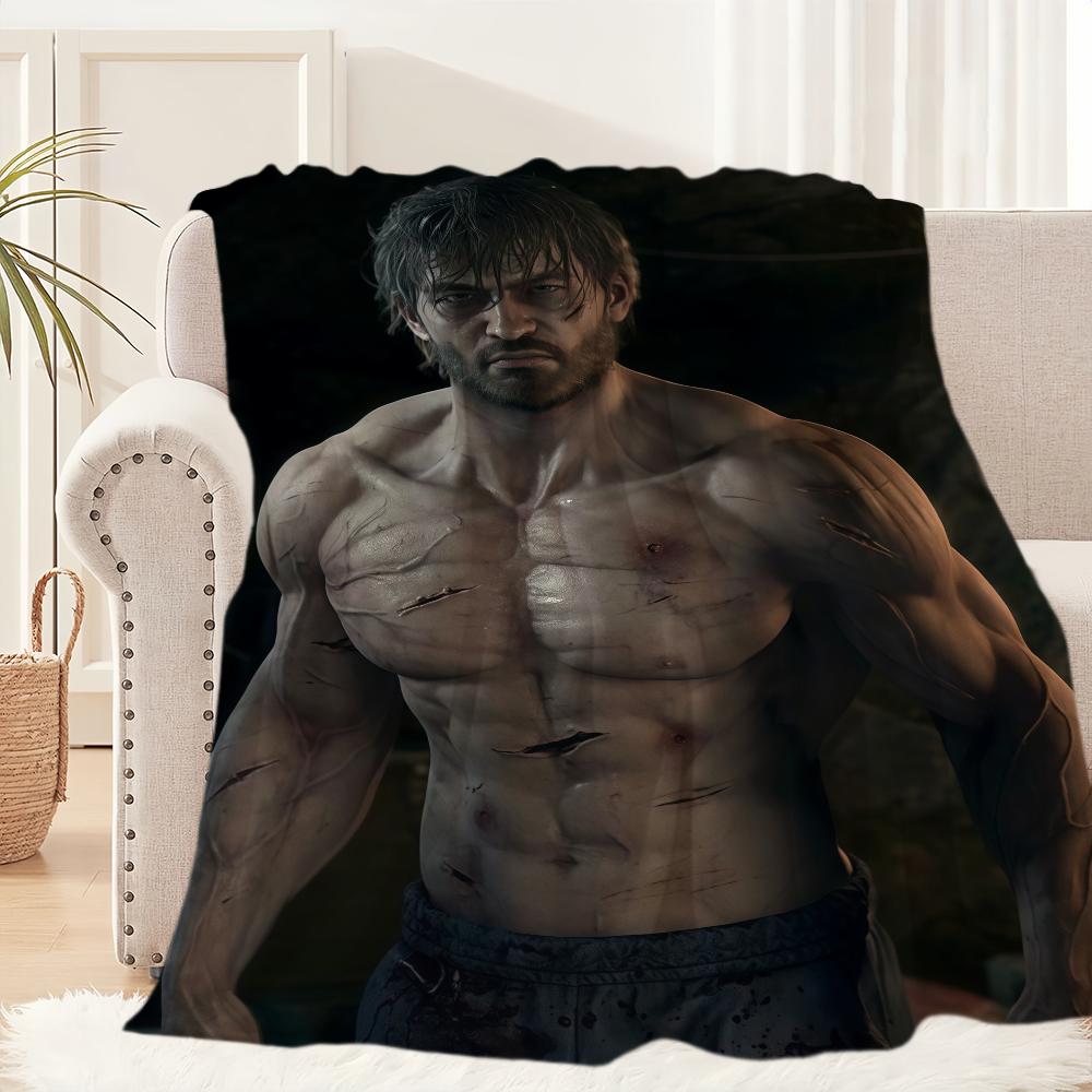 D-Dying L-Light The Beast Game Blanket Blanket for Couch Sofa Travel Home Picni Flannel Blanket birthday gift Warm Comfortable 30x40in