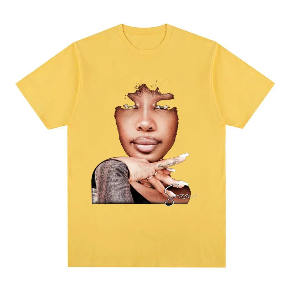 SZA Graphic T-shirts Clothing Fashion Hip Hop T-shirt Summer Cotton Casual Short Sleeve Oversized T Shirts Streetwear Unisex
