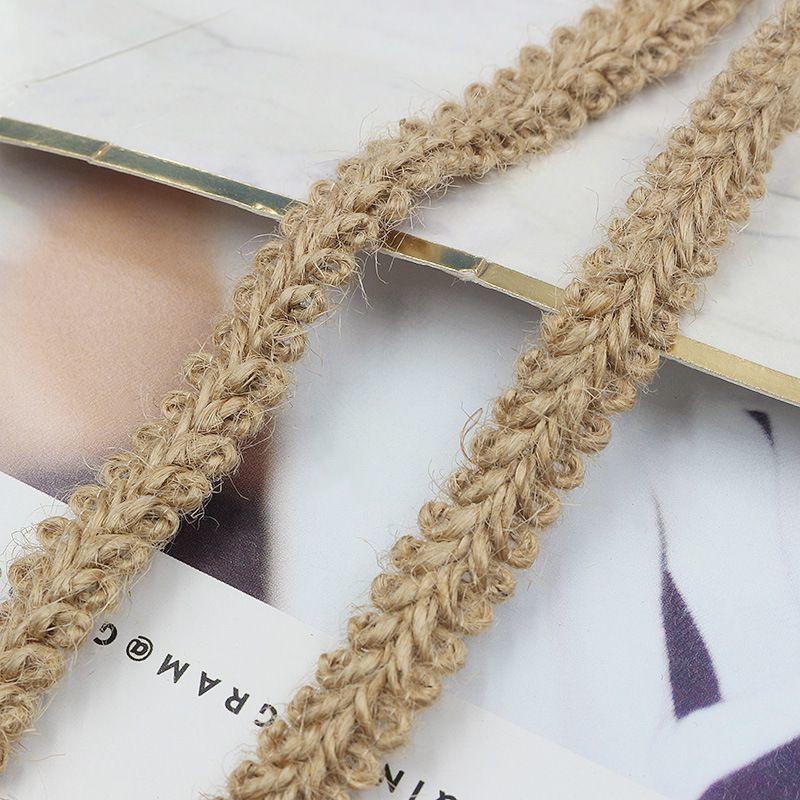 Handmade Versatile Hemp Rope Lace A7 Lace Diy Handmade Hemp Rope Woven Versatile C1 Single And Double Side Clearance