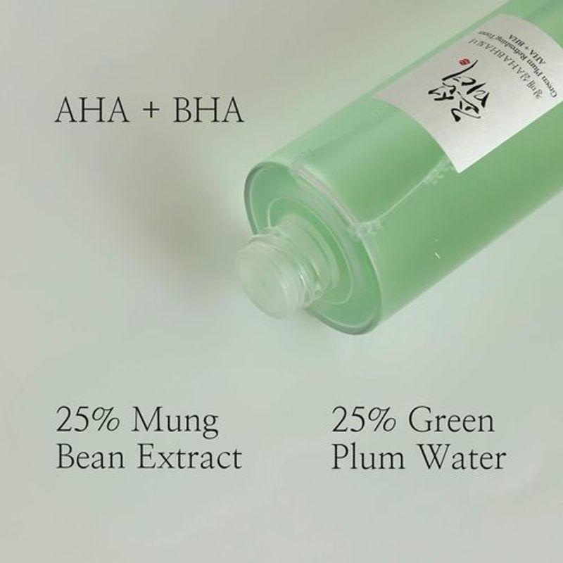 [Beauty of Joseon] *renewal* Green Plum Refreshing Toner : AHA + BHA 150ml