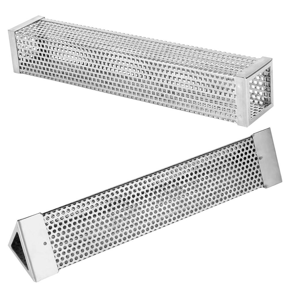 12in 304 Stainless Steel BBQ Smoker Tube Barbecue Accessory for Electric Charcoal Grill