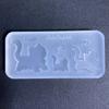 Silicone Drip Glue Molds Cute Animal Shape Silicone Mold  Crafts Moulds Easy to Clean Jewelry Hand-Making Accessories
