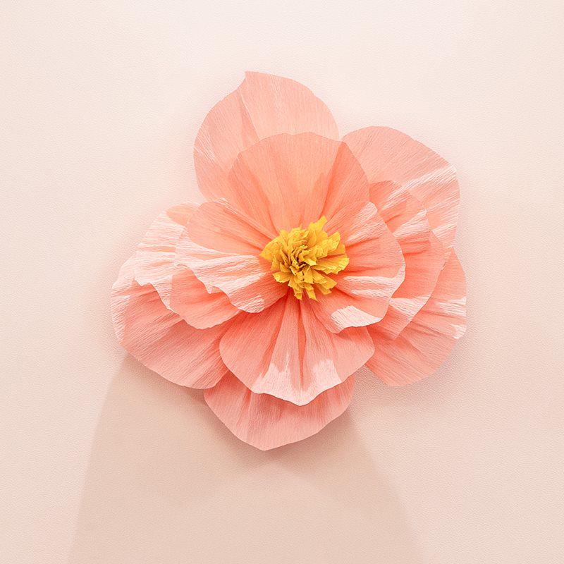 Wedding Crepe Paper Flower Decoration: Bedside, Bedroom, Wall Decor for Engagements & Weddings