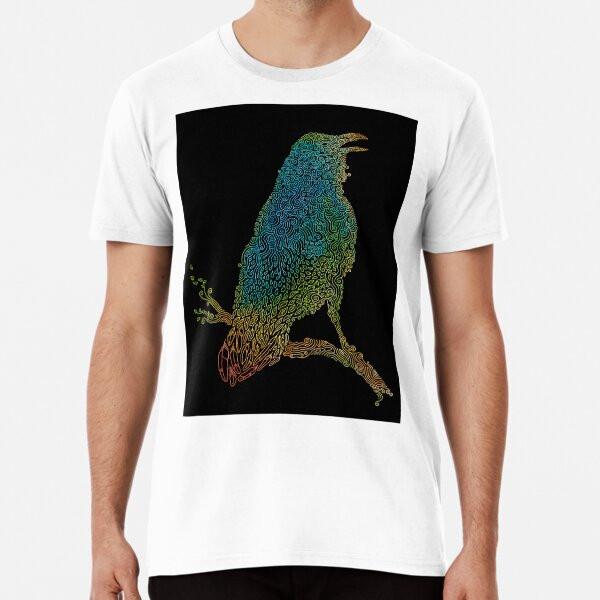 The Iridescent Raven S To 5XL Made In the AU/USA T-Shirt